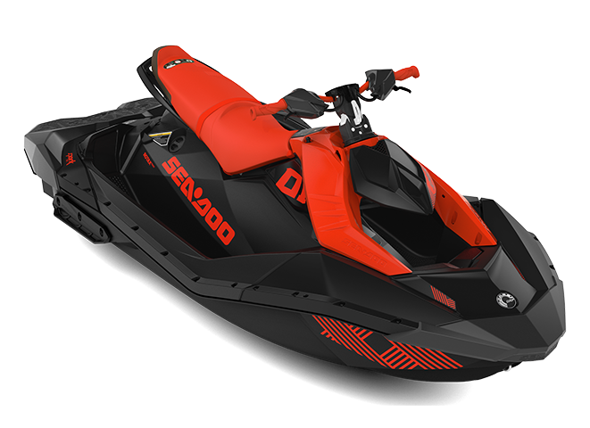 Sea-Doo SPARK TRIXX 3up without sound system MY22 - Lava Red / Deep Black