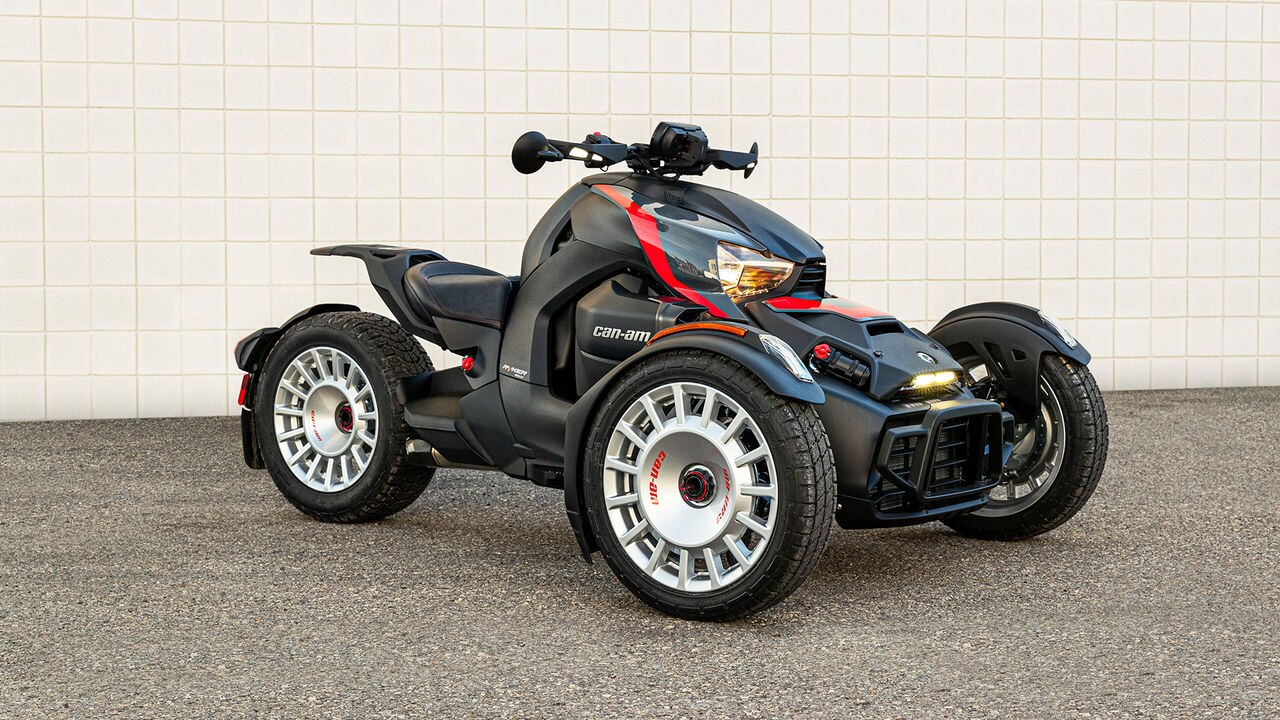 Beauty shot of a 2024 Can-Am Ryker
