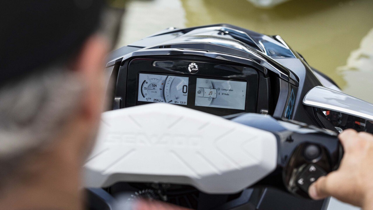 LCD display technology by Sea-Doo