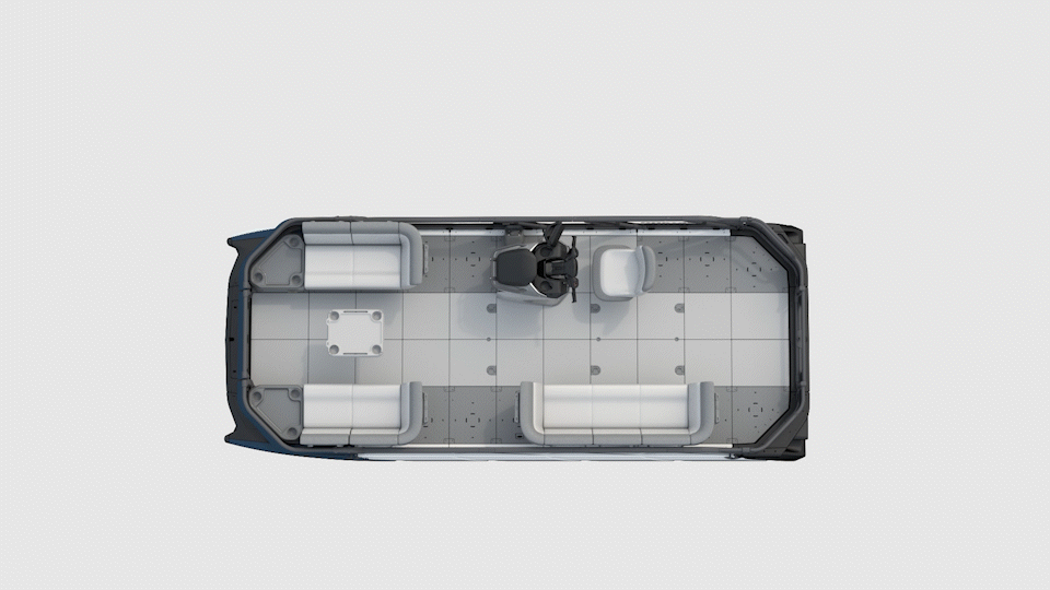 Floorplan of a Sea-Doo Switch Cruise