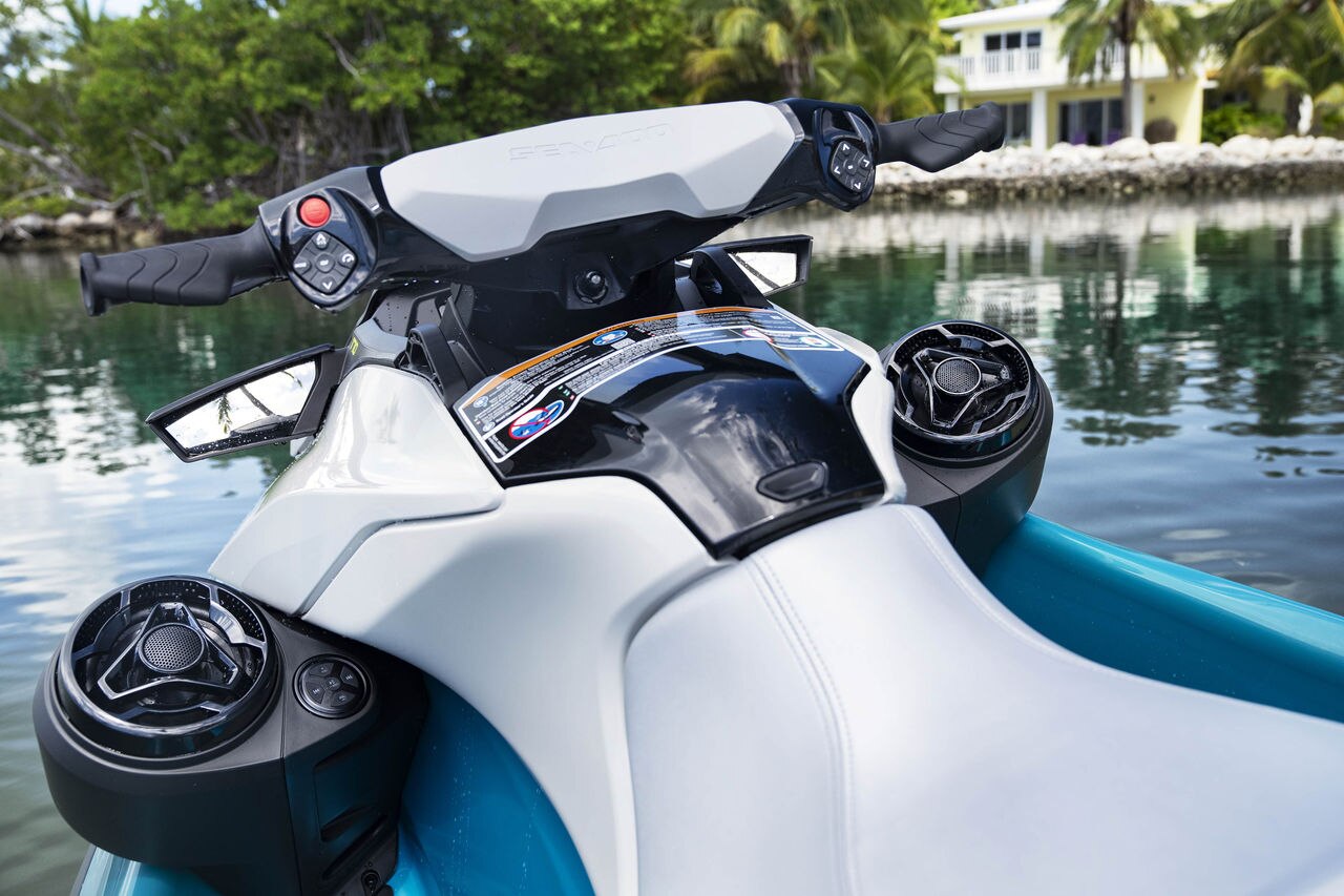 Audio sistem na Sea-Doo GTI SE skuteru iz 2026.
