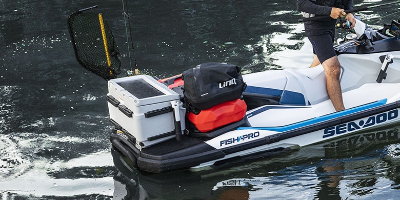 LinQ boxy na Sea-Doo Fish Pro