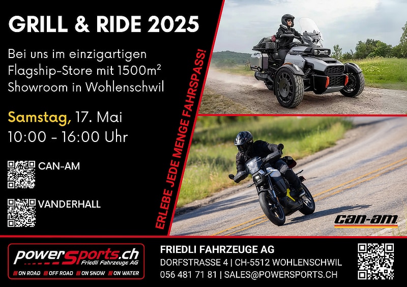 Grill & Ride (Flyer (Querformat)) (210 x 148 mm) - 1