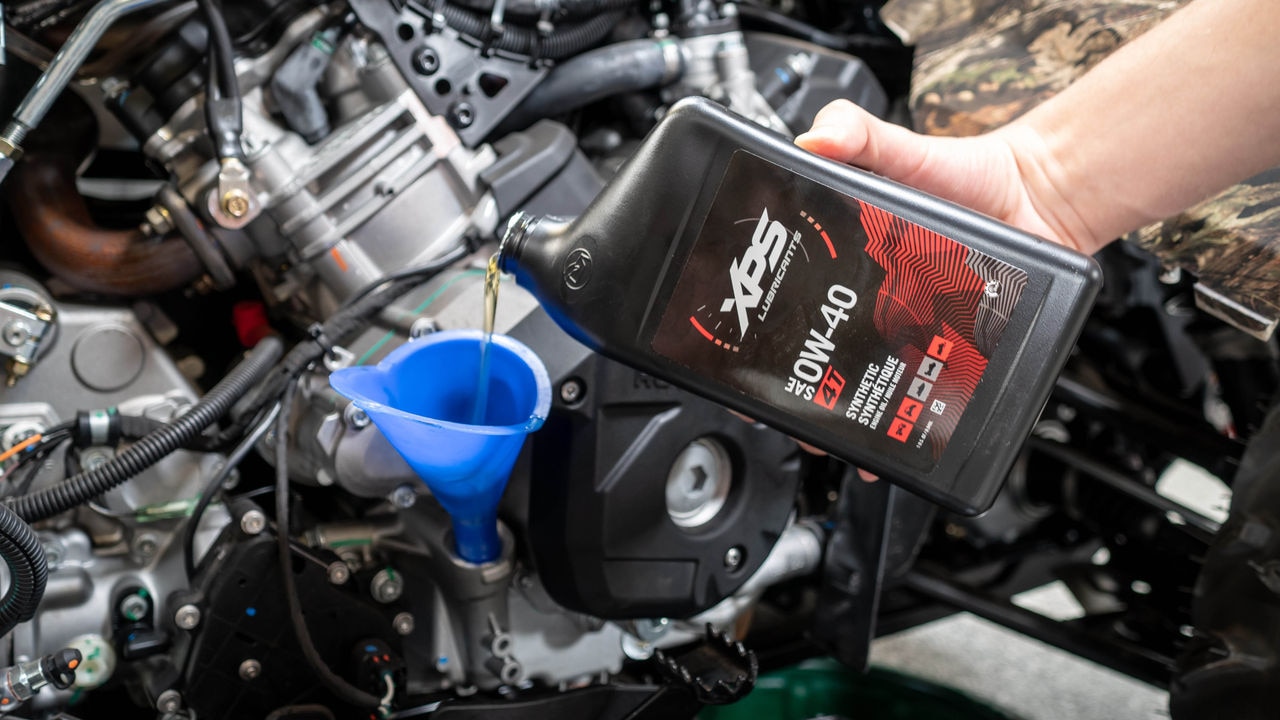 XPS Λεπές πετρελαίου σε κινητήρα rotax