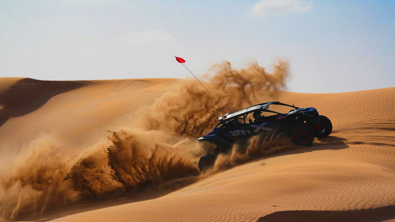 Mustached man looking at the camera while riding his Sea-Doo GTR