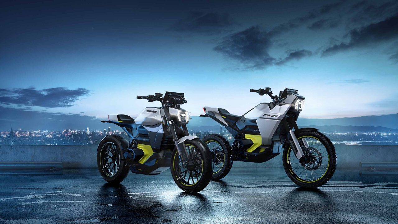 New Electric Motorcyles : Can-Am Pulse & Can-Am Origin
