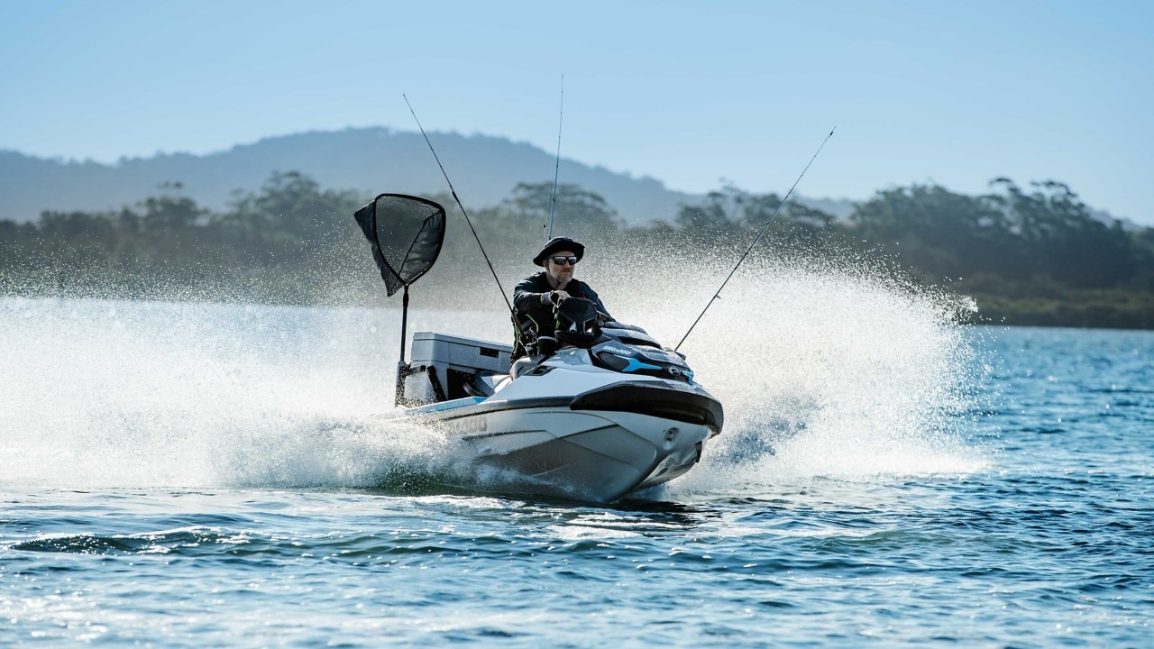 Man on the Sea-Doo FishPro Sport