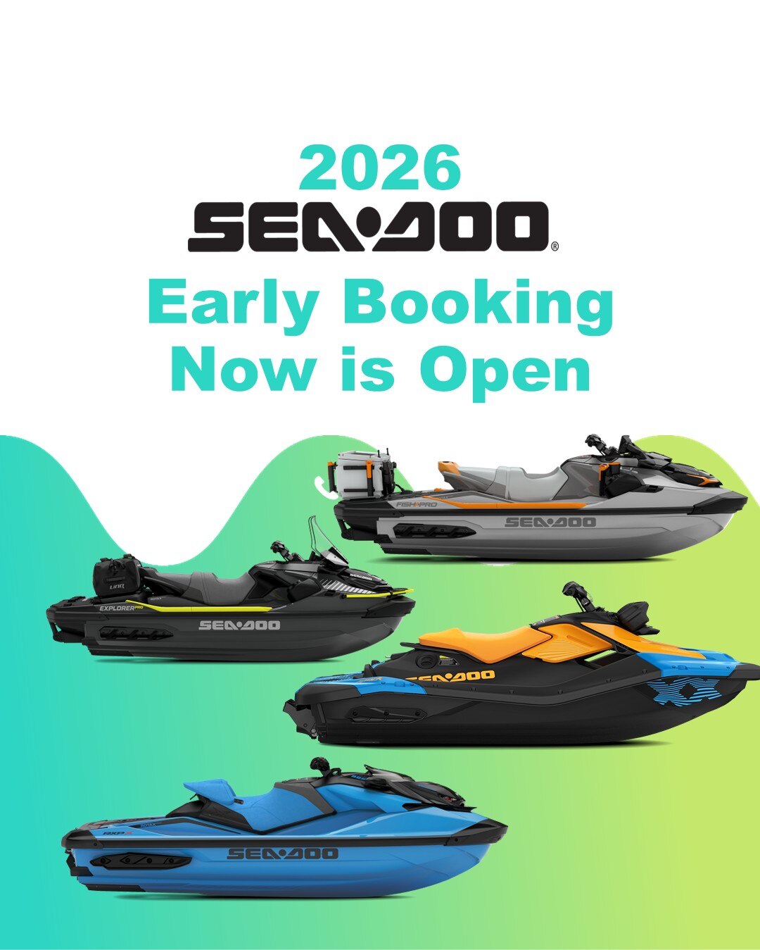 2026 Sea-Doo Early Booking