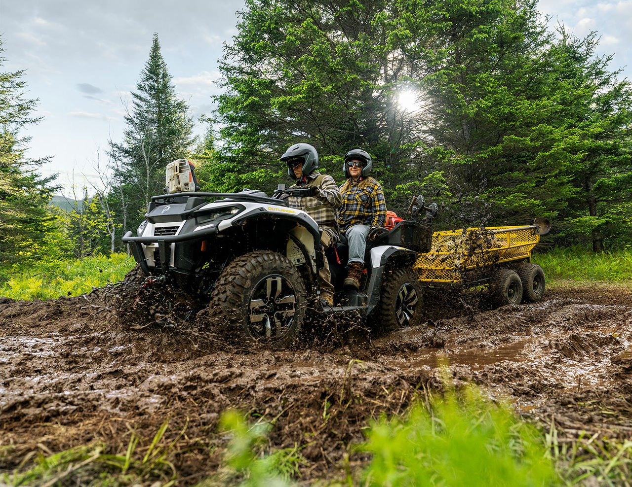 Man driving a Can-Am Maverick in the sand
