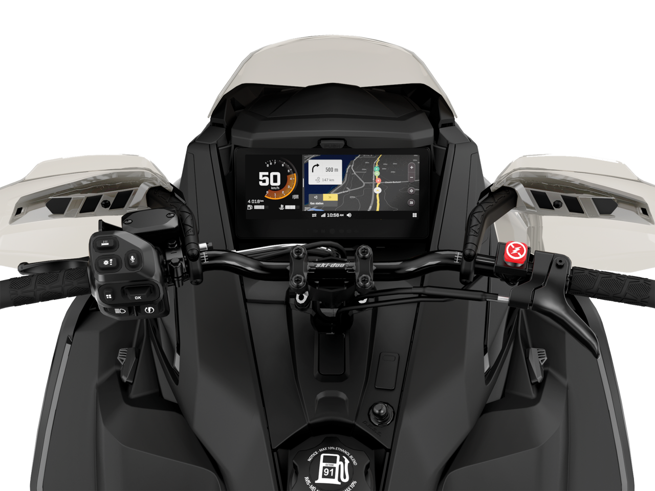 Kolorowy ekran dotykowy 10,25″ z BRP Connect