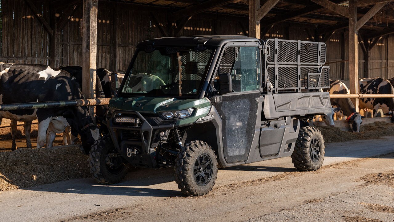 2024 Traxter PRO HD9 on a farm