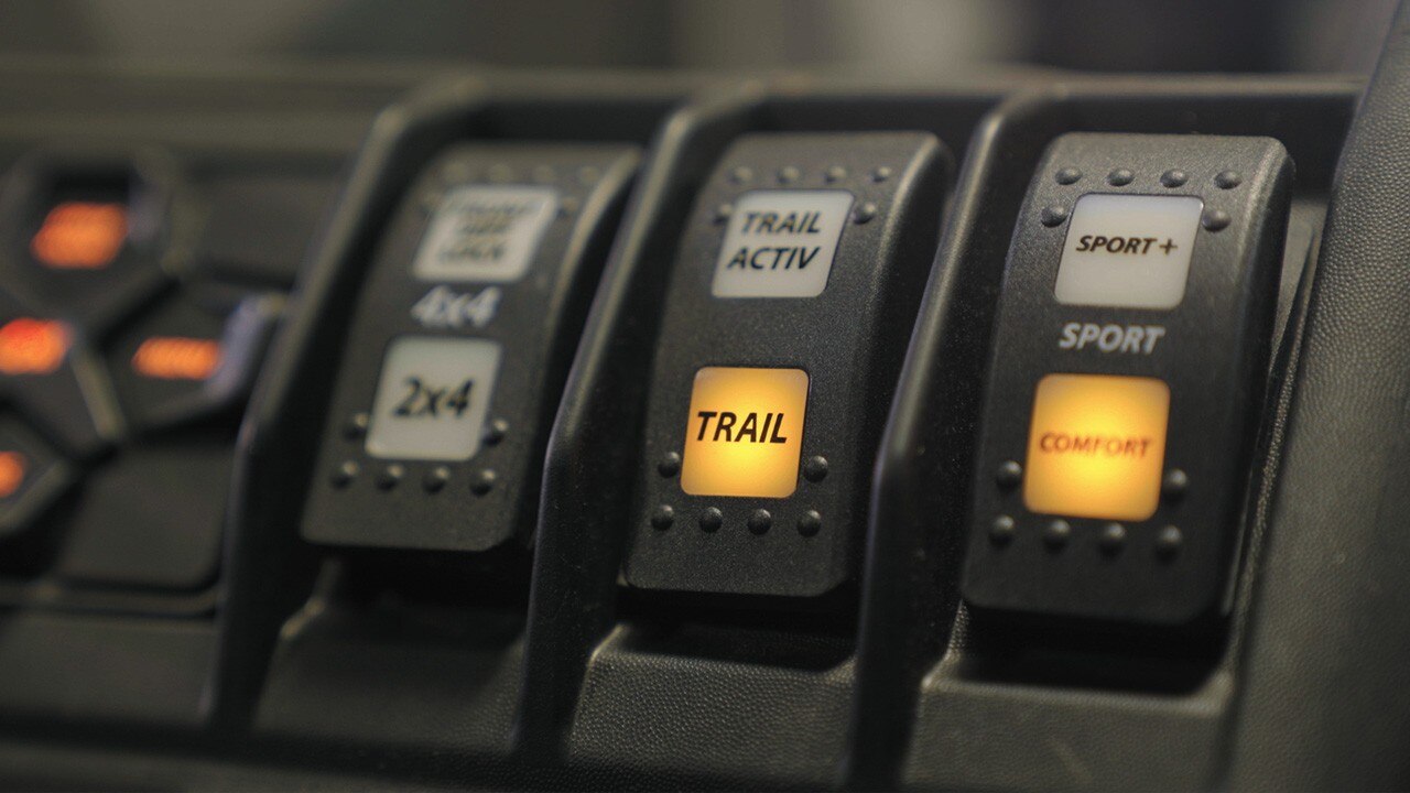 Aké sú rôzne jazdné režimy Can-Am ?