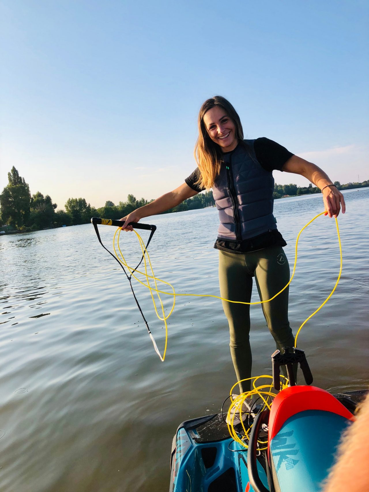 Zuzka Vráblová wakeskater