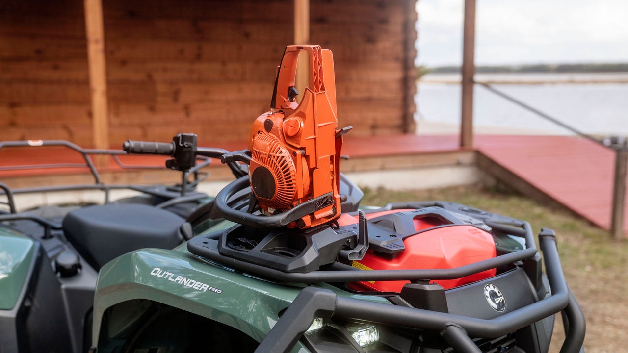 Can-Am Traxter s doplnkami