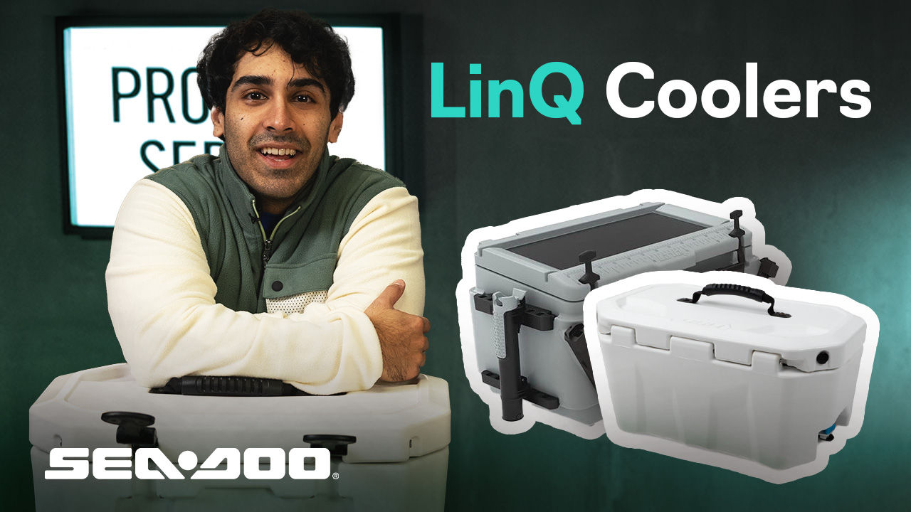 LinQ coolers for Sea-Doo personal watercrafts