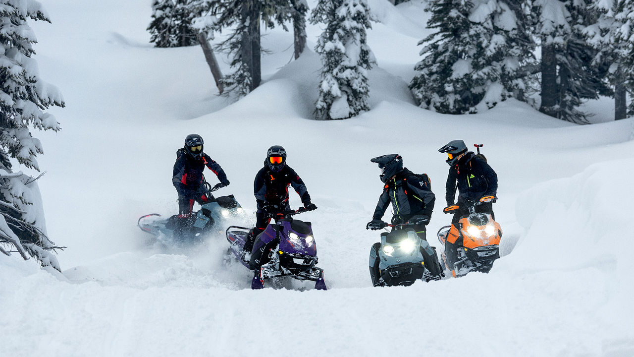 BRP Ski-Doo motorne sanke u snegu