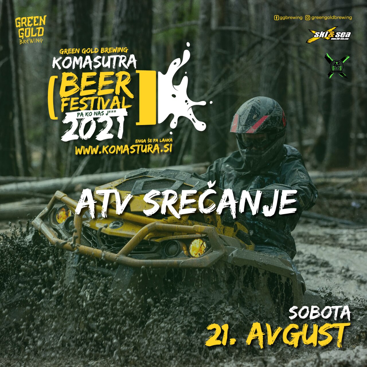 Komasutra beer festival 2021 atv srecanje ski&sea