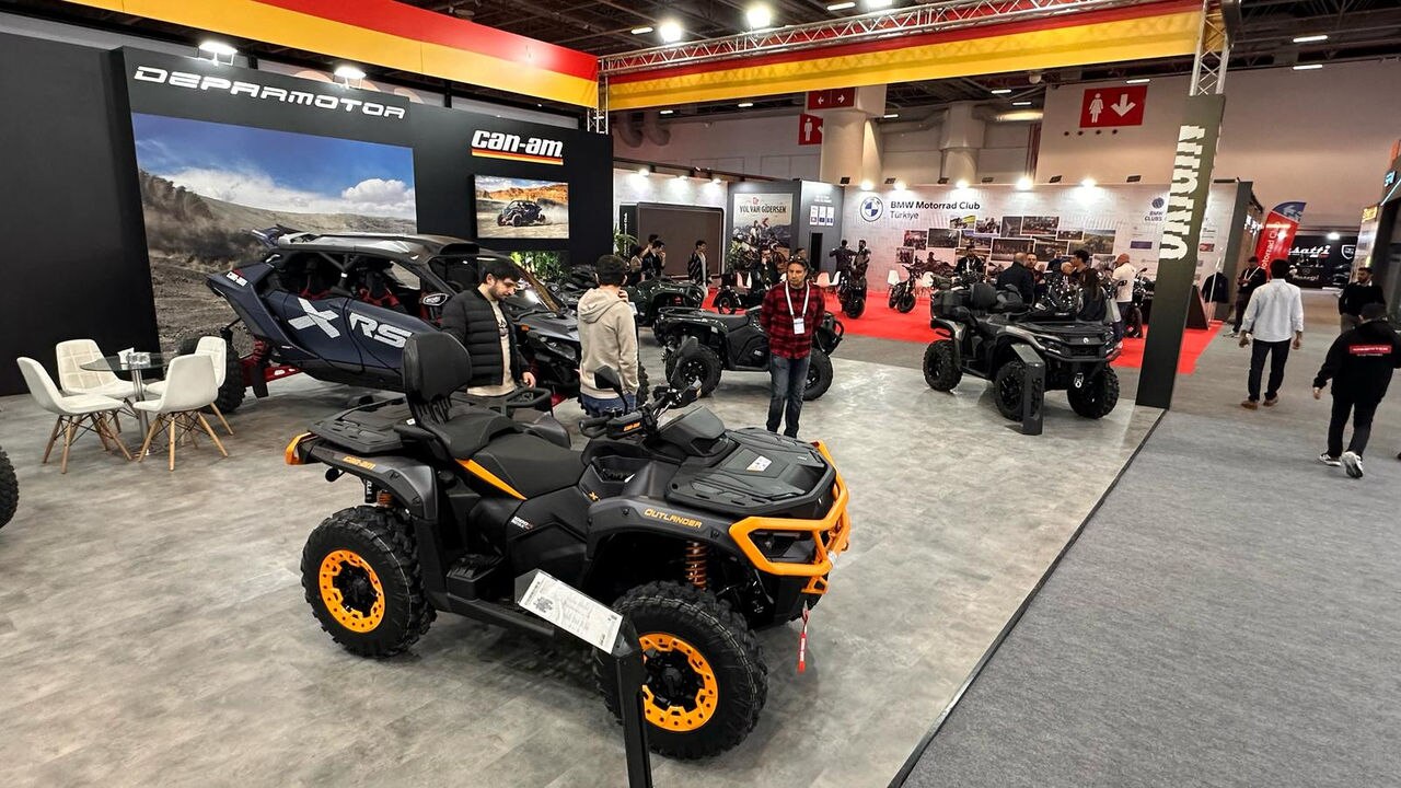 Motobike İstanbul Can-Am Standı