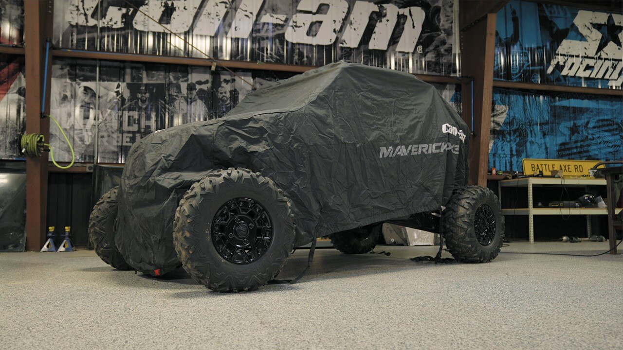 How to store a Off-Road vehicle