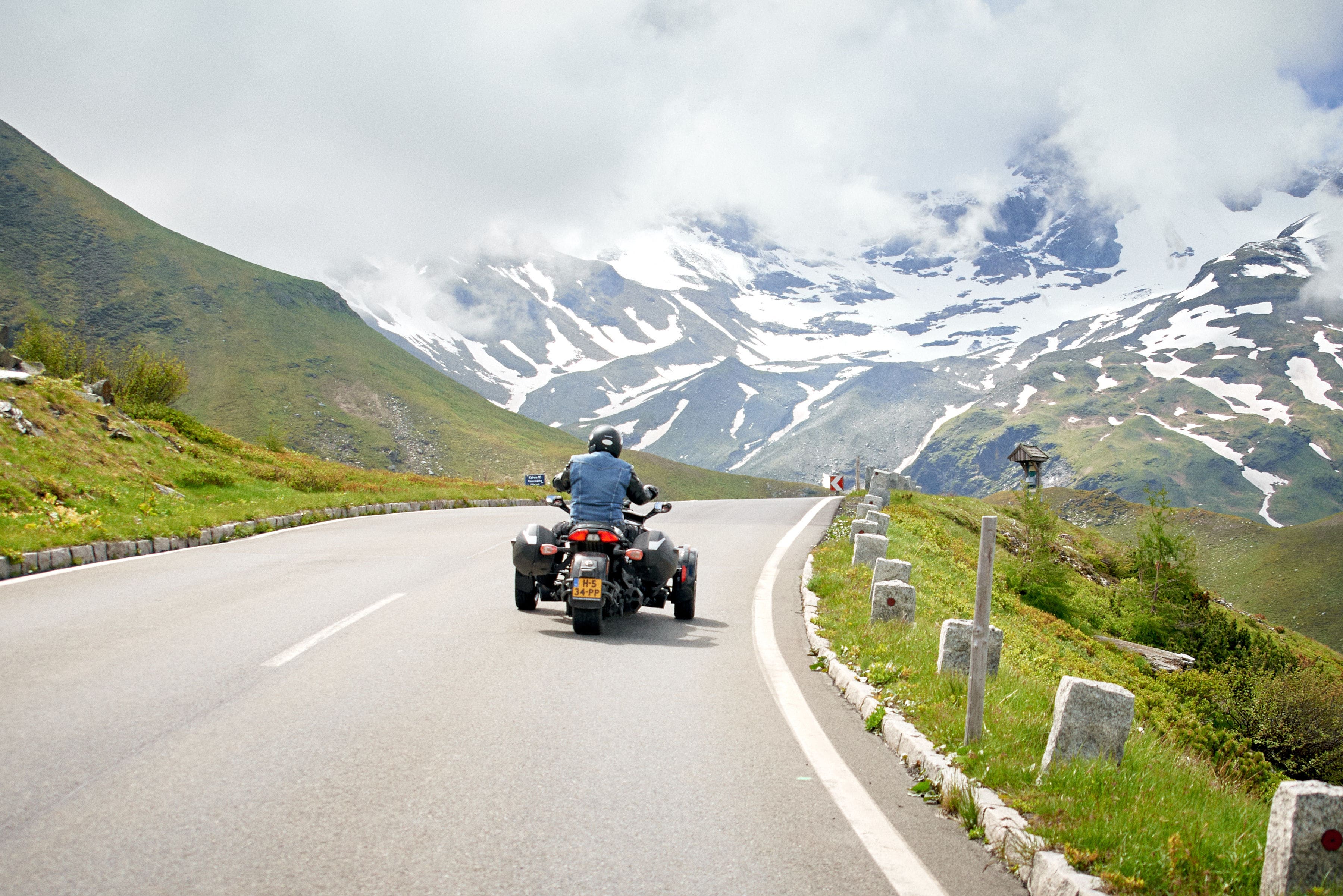 Can-Am Spyder rider Grossglockner