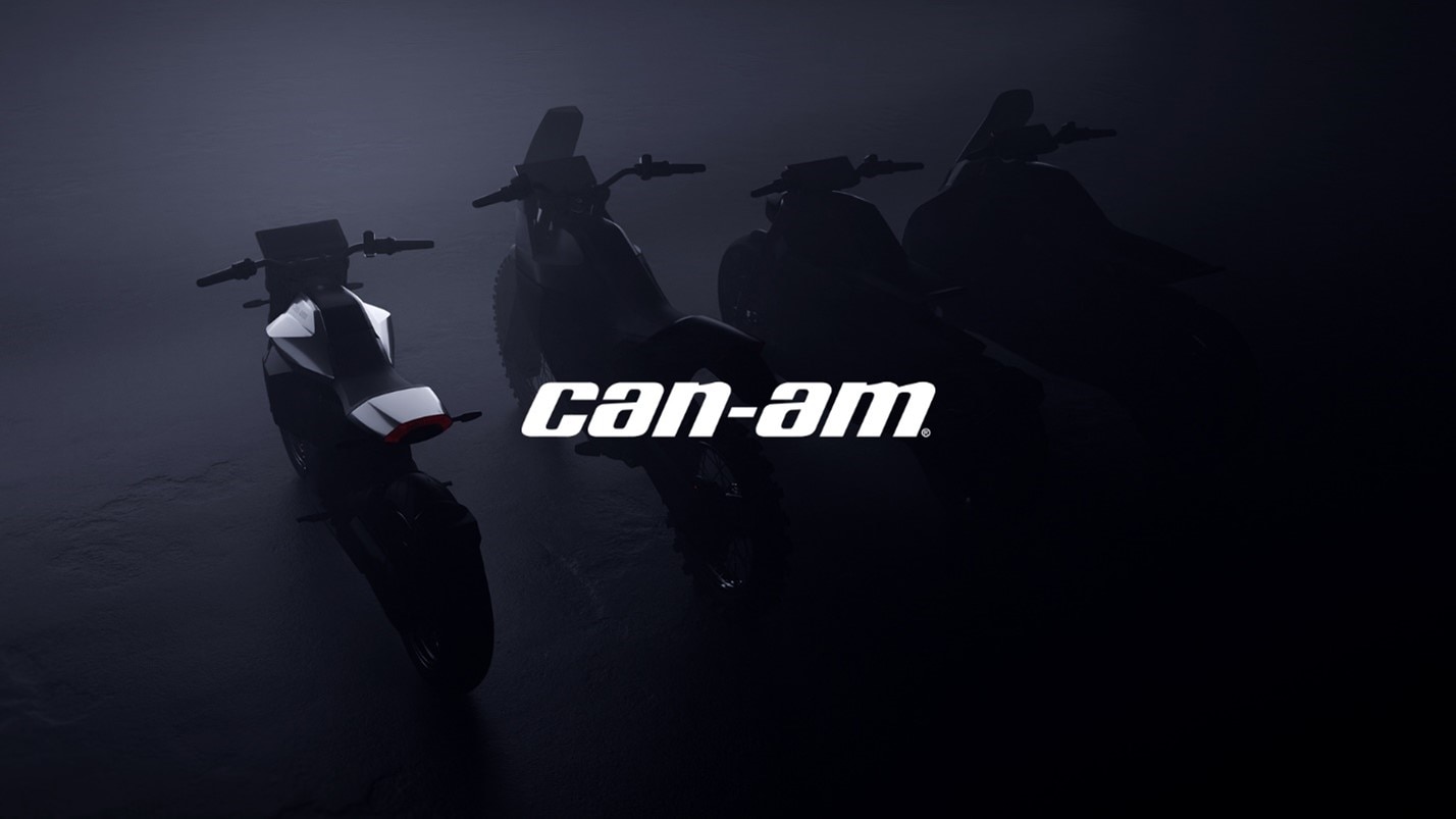 Can-Am electric motorcycles announcement