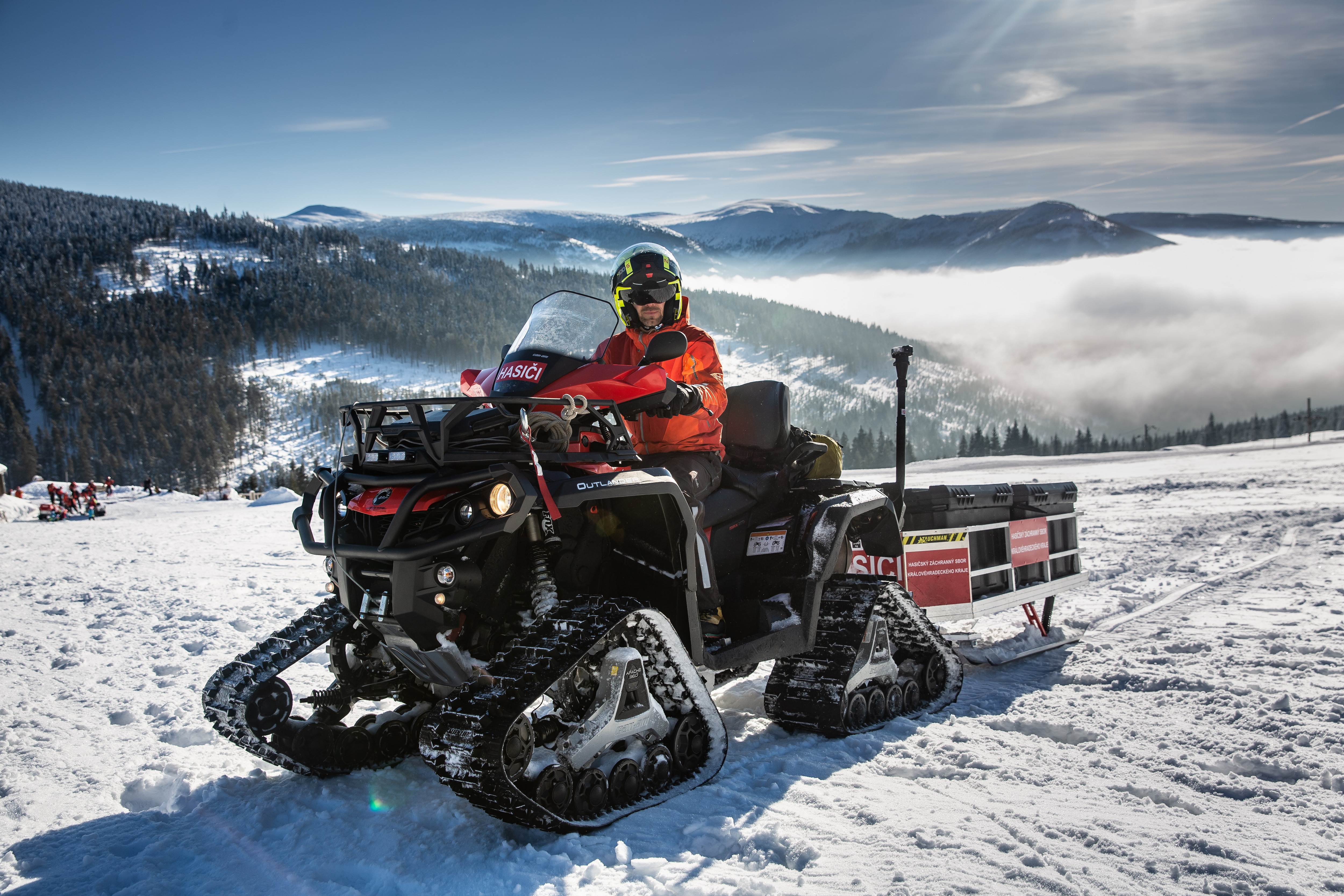 Off-road vozidla Can-Am v Česku zachraňují životy již 30 let