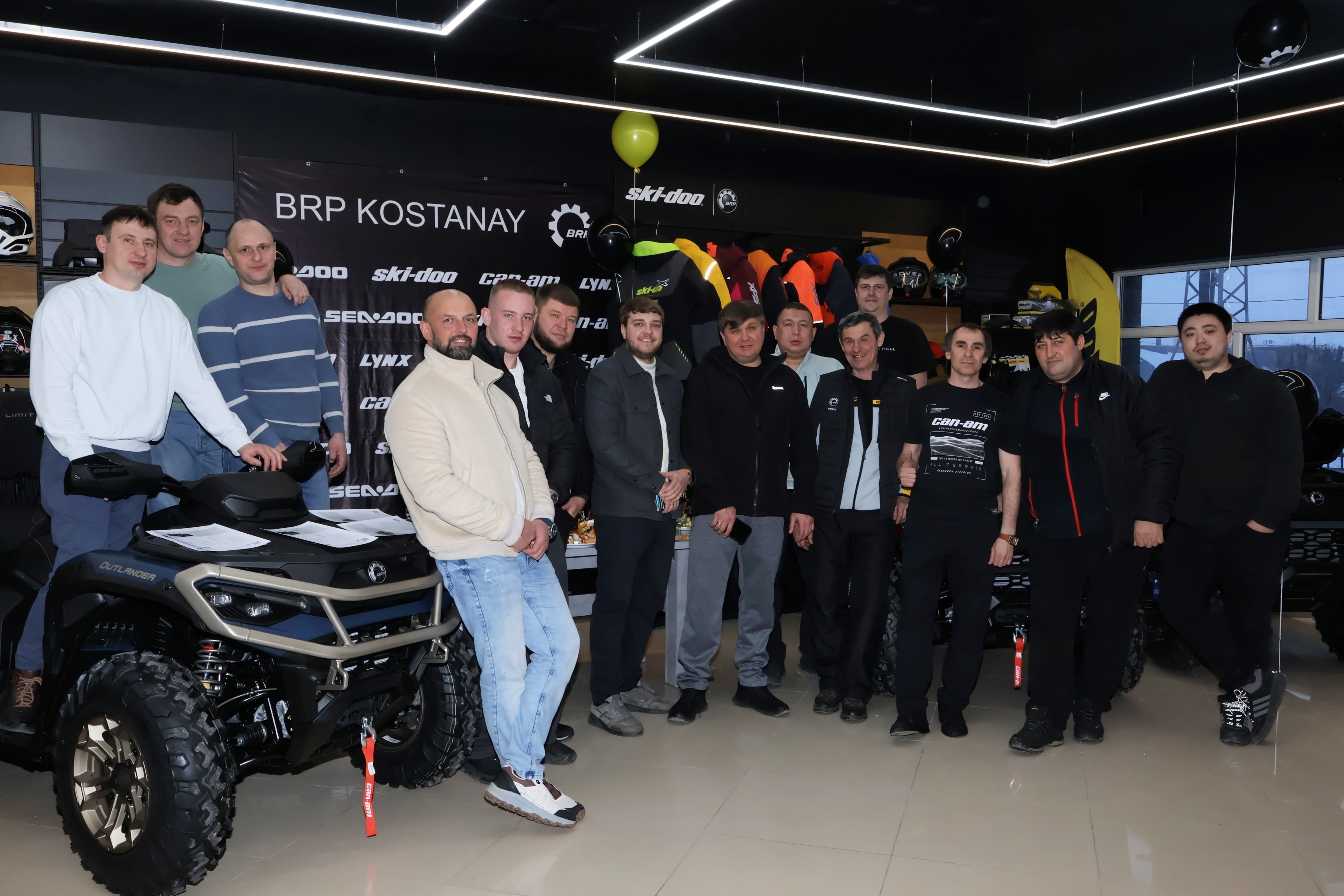 Презентация квадроциклов Can-Am 2026 модельного года в дилерском центре BRP  Asem Motors в Костанае.