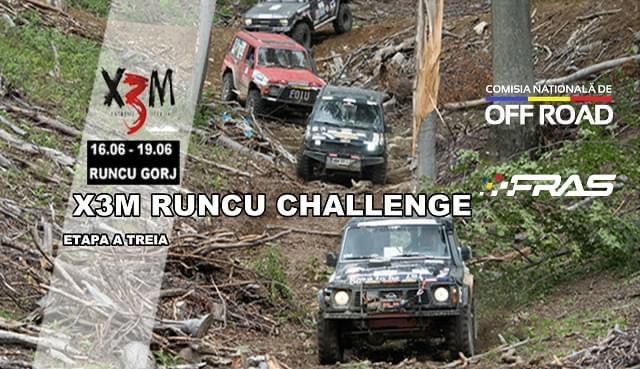 X3M Runcu Challenge etapa a 3-a
