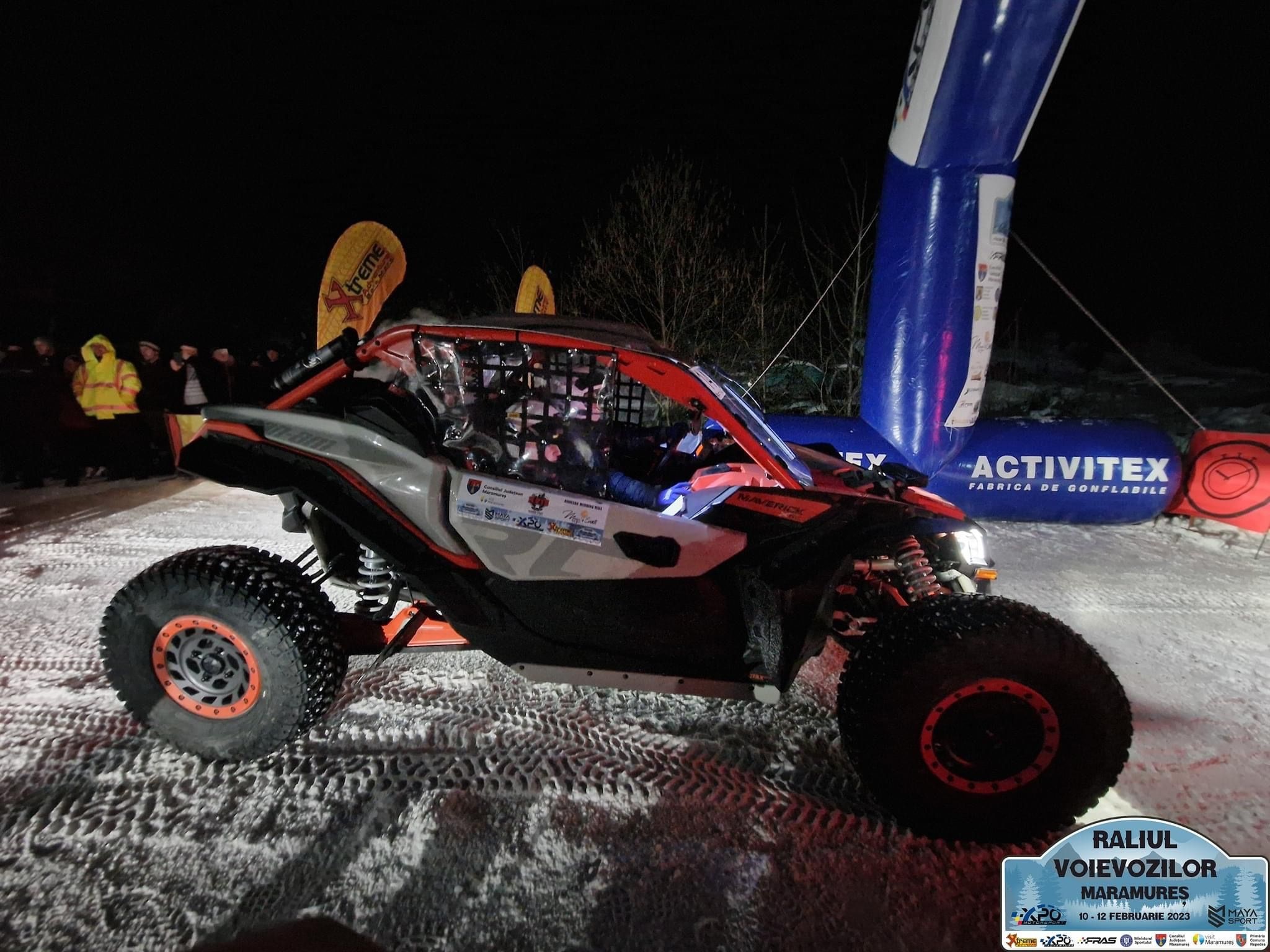 ssv canam maverick raliul zapezilor 2023