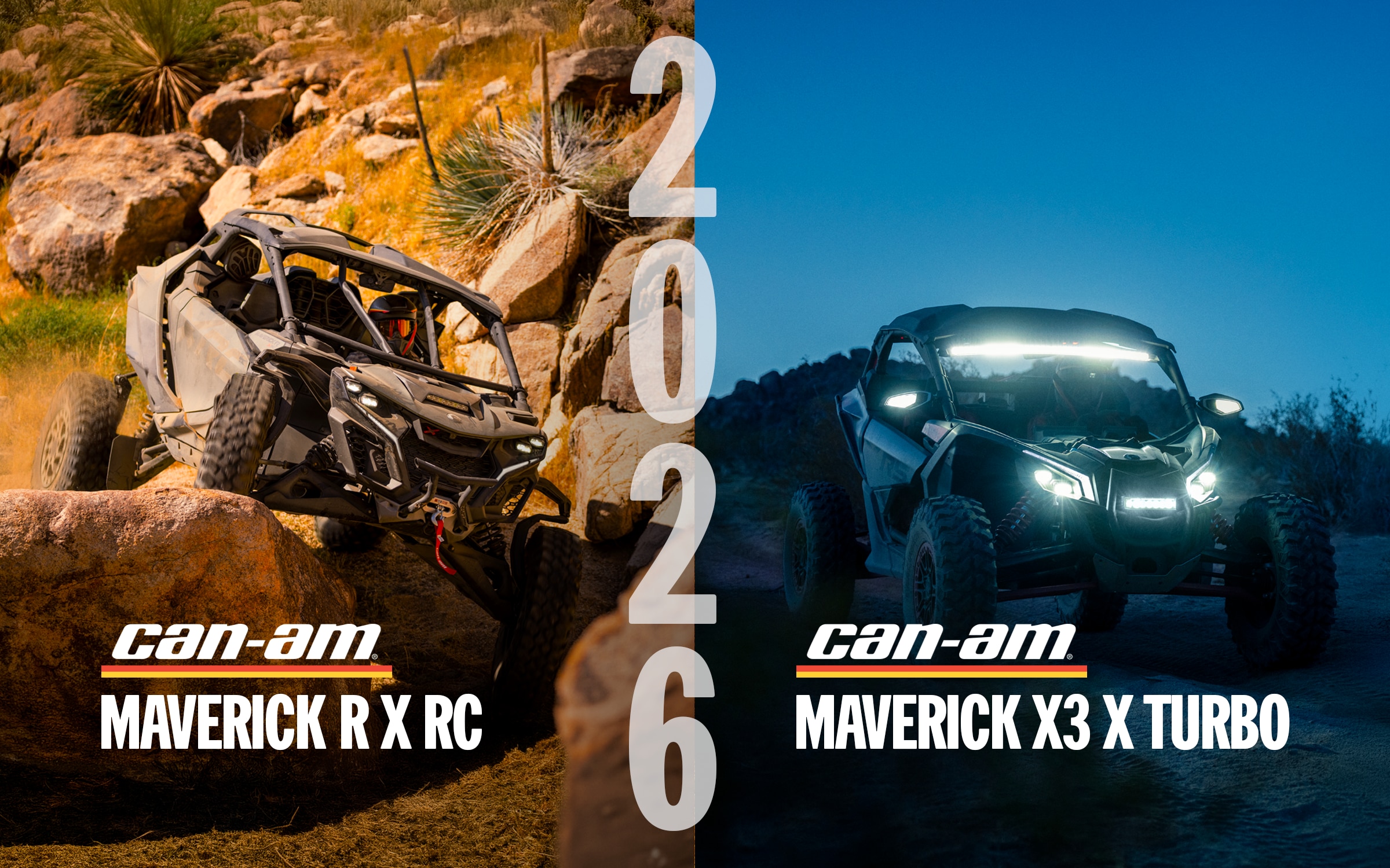 Can-Am dezvăluie gama de SSV-uri 2026: Maverick X3 & Maverick R X rc