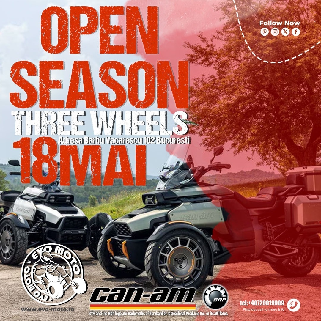 motociclete 3 roti canam - spyder - ryker - canyon