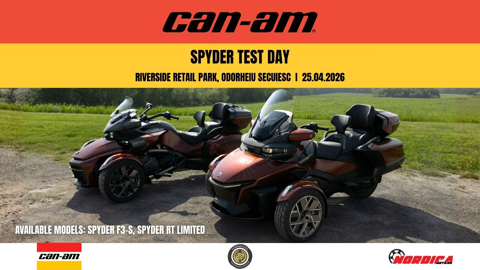 Can-Am Spyder Test Day