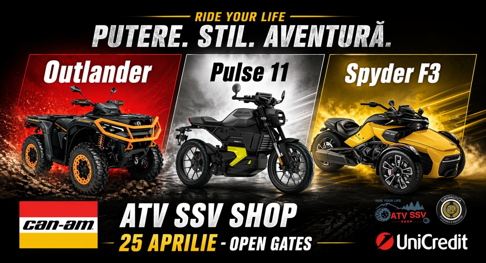 Ride Your Life – Open Gates ATV SSV Shop x Can-Am