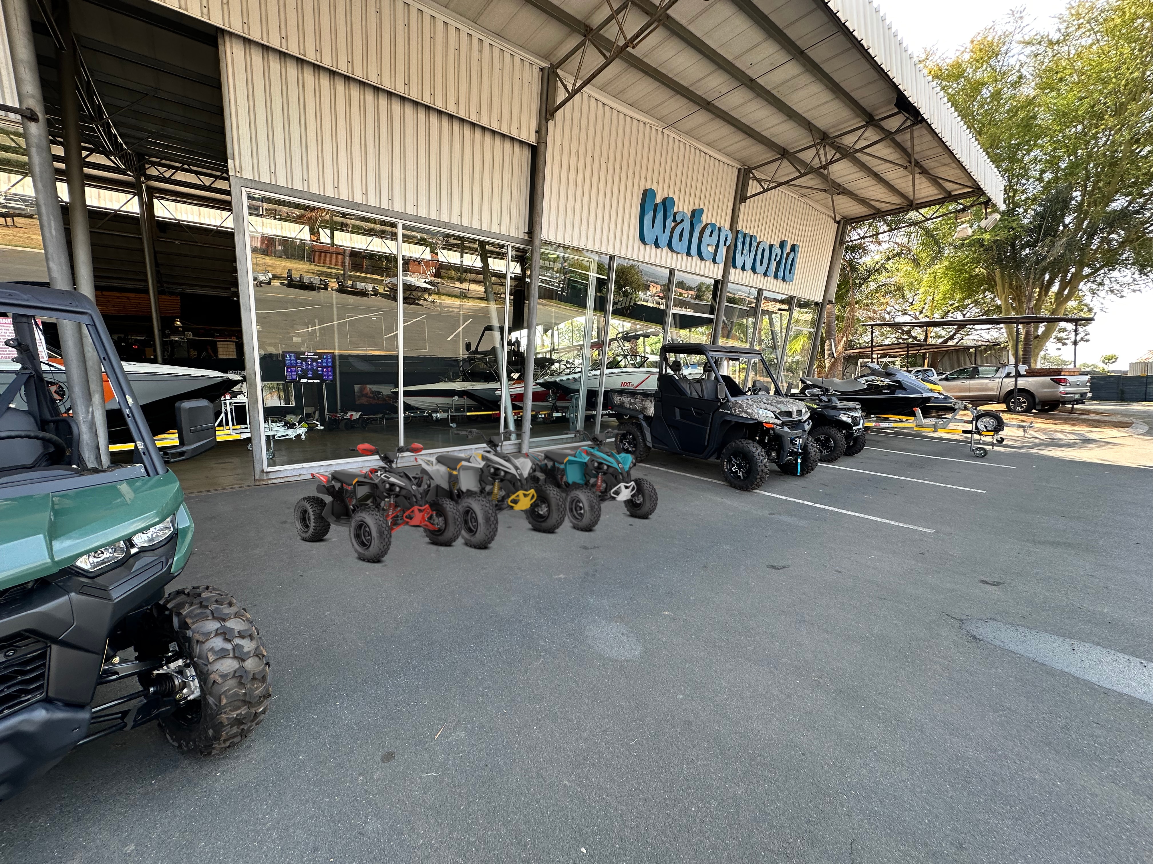 Waterworld Family Braai Day: The Arrival Of Youth Renegade ATVs