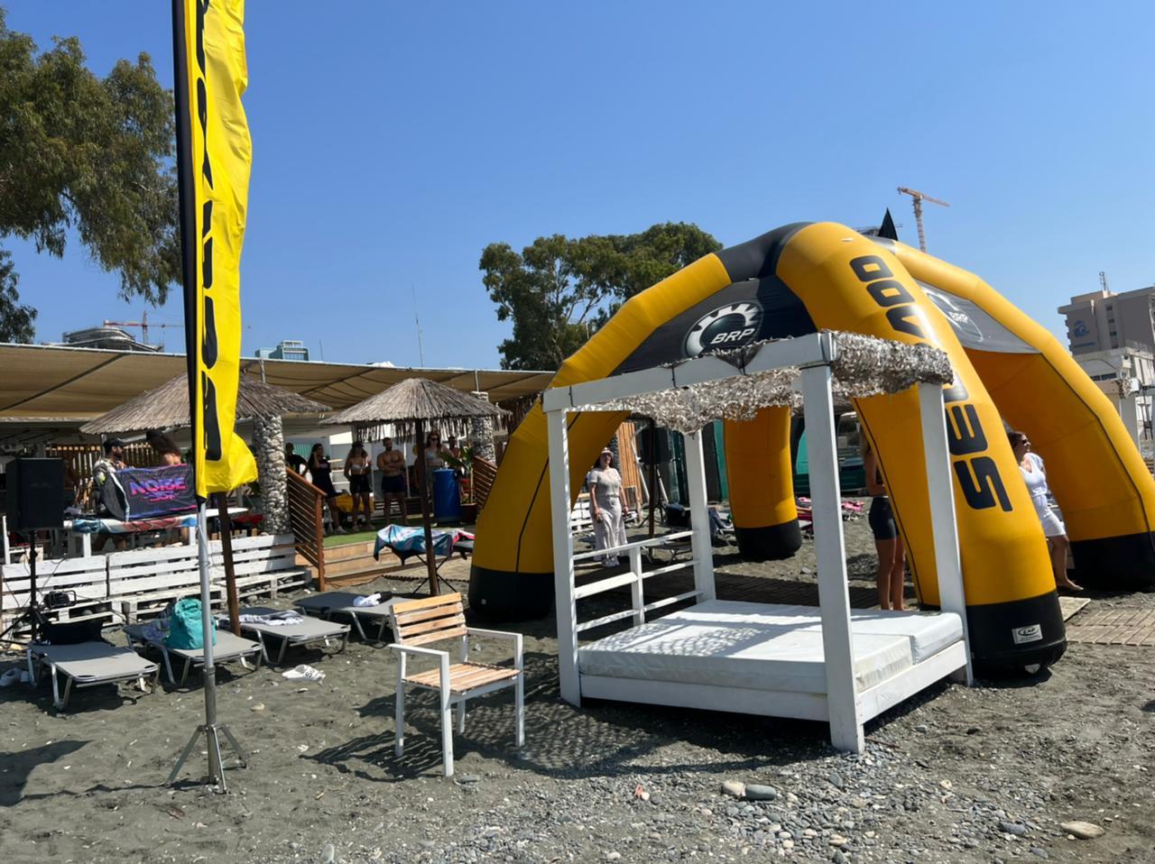 Sea Doo clients on party on Cyprus