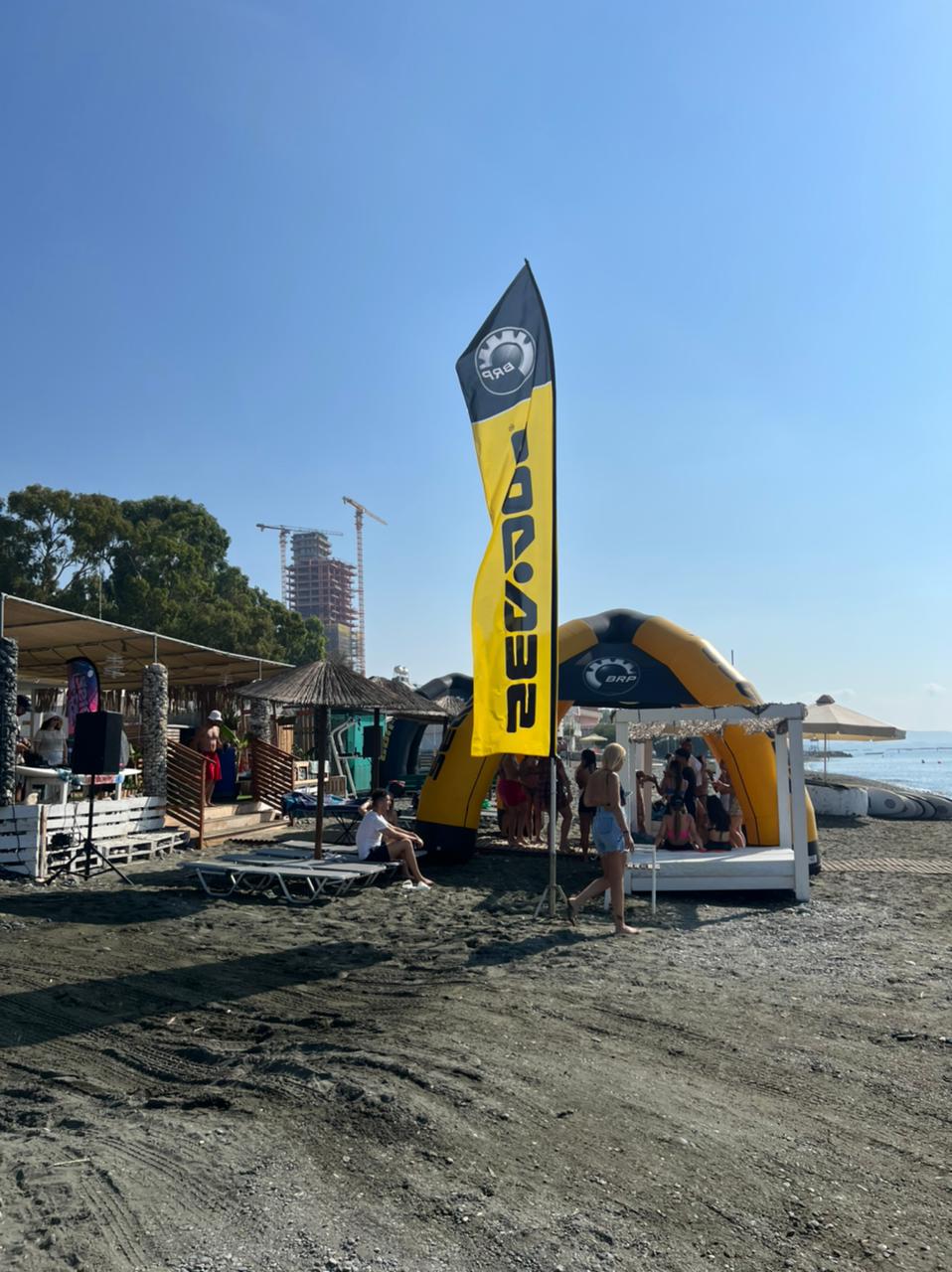 Sea Doo clients on party on Cyprus