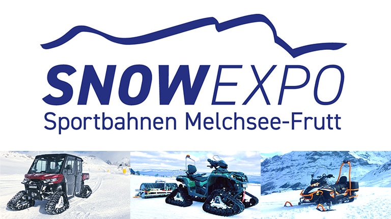 snowexpo melchseefrutt mit can-am atv, ssv und lynx motorschlitten