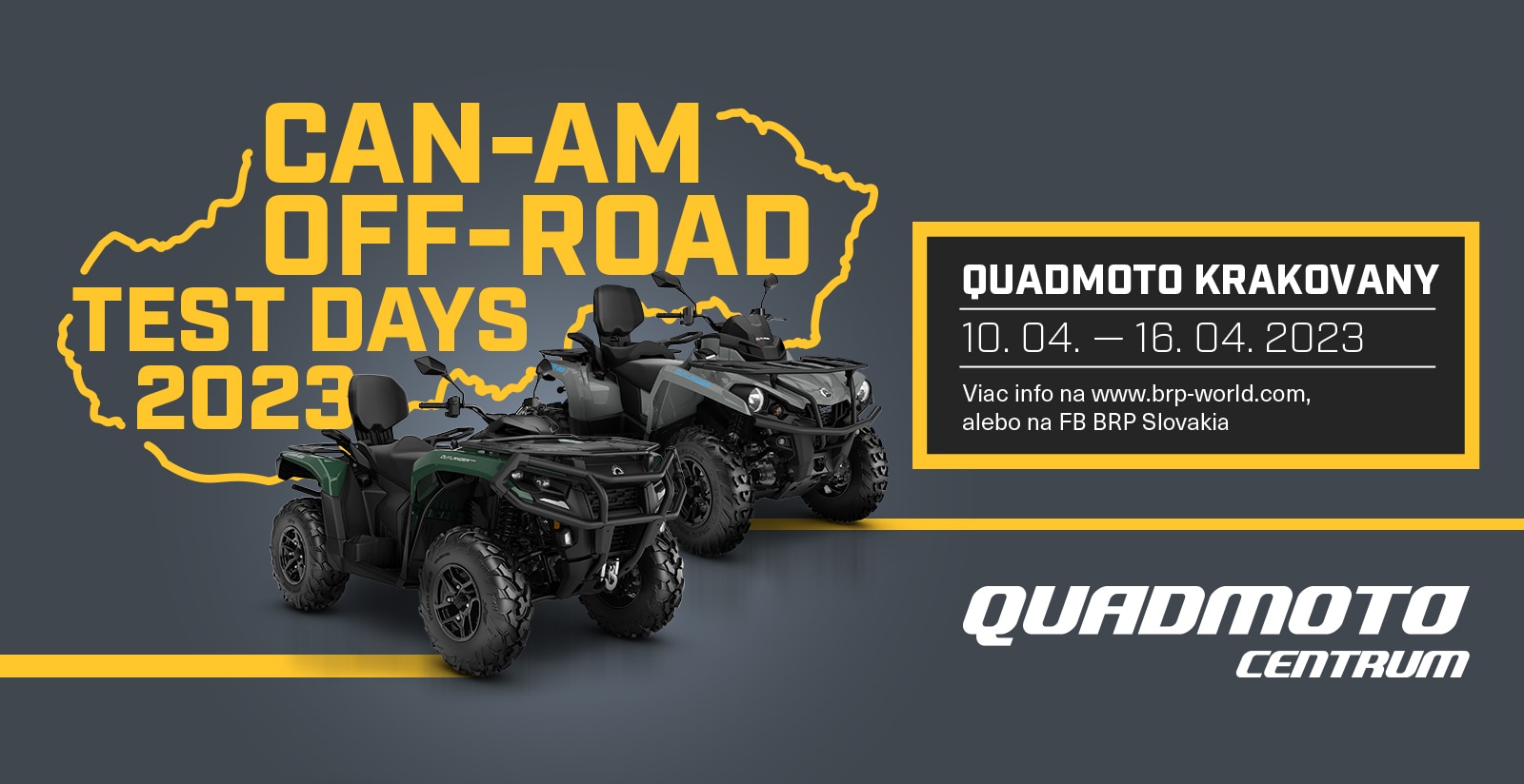 CAN-AM OFF-ROAD TEST DAYS 2023 - Krakovany