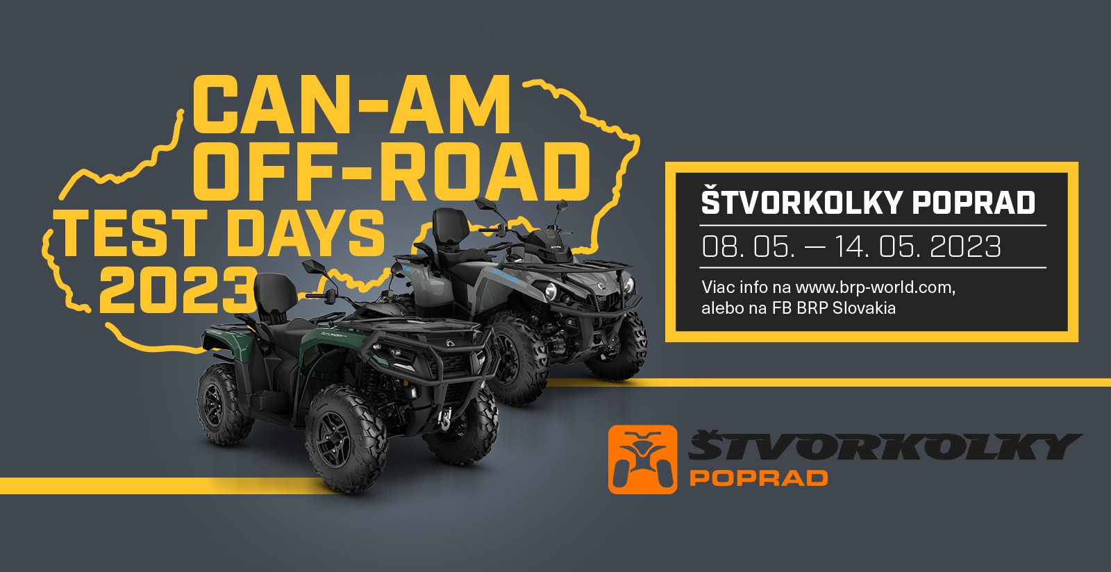 CAN-AM OFF-ROAD TEST DAYS 2023 - Poprad