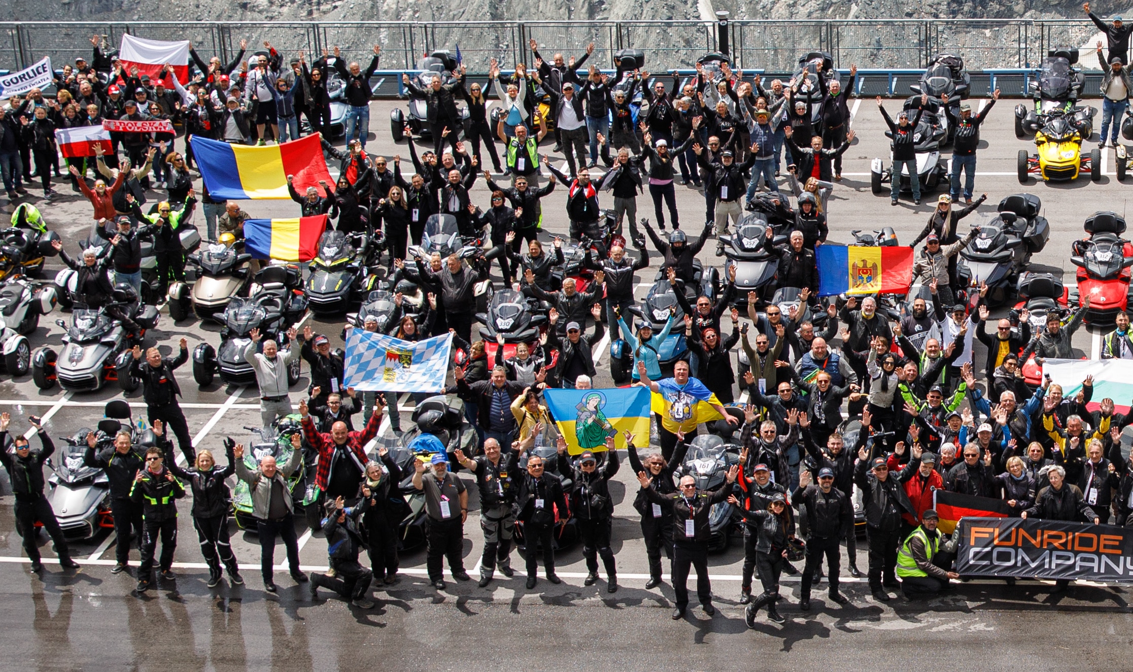 Can-Am Spyder riders Grossglockner