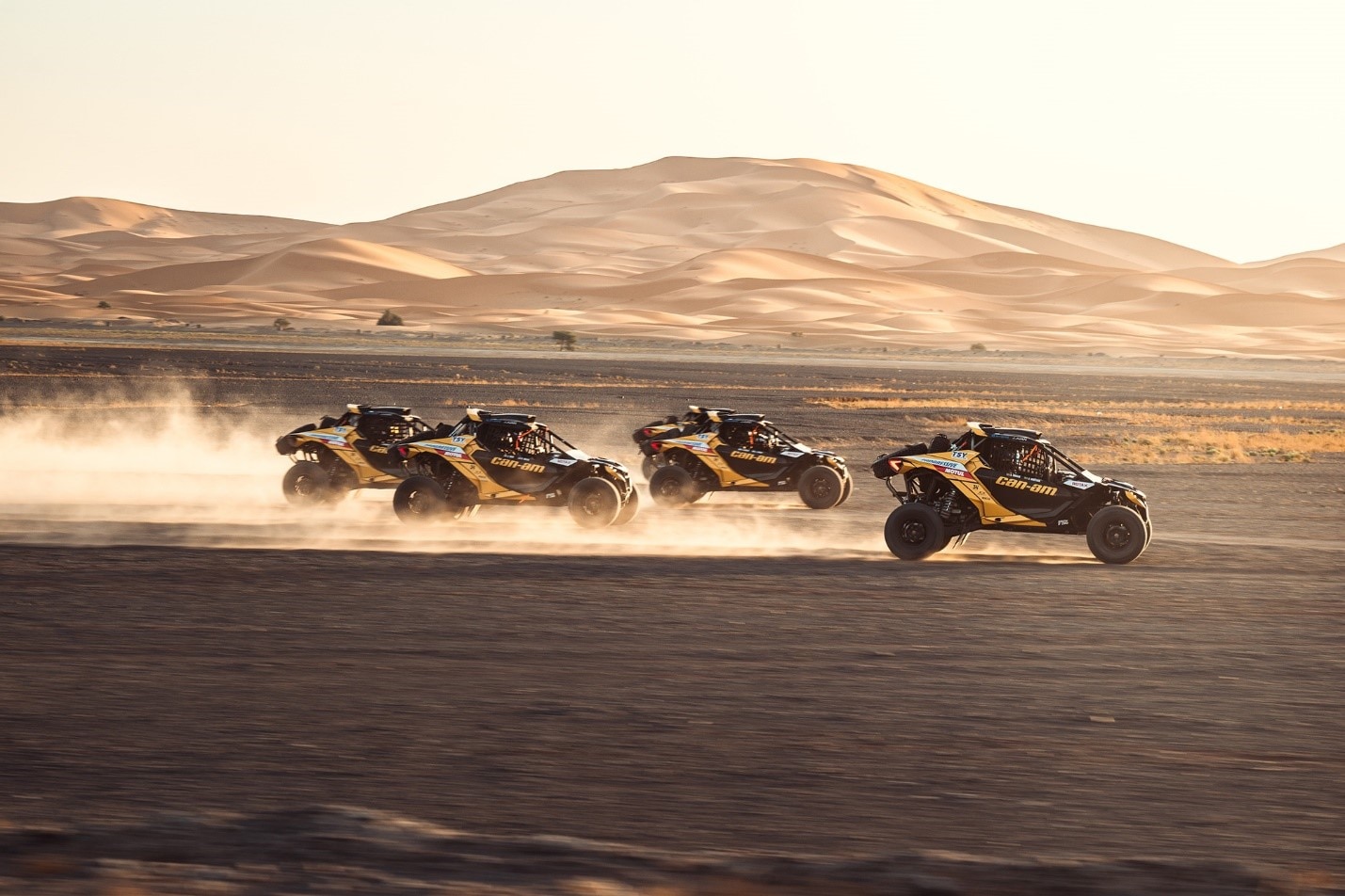 До складу заводської команди пілотів Can-Am увійшли найкращі гонщики позашляхової техніки з усього світу