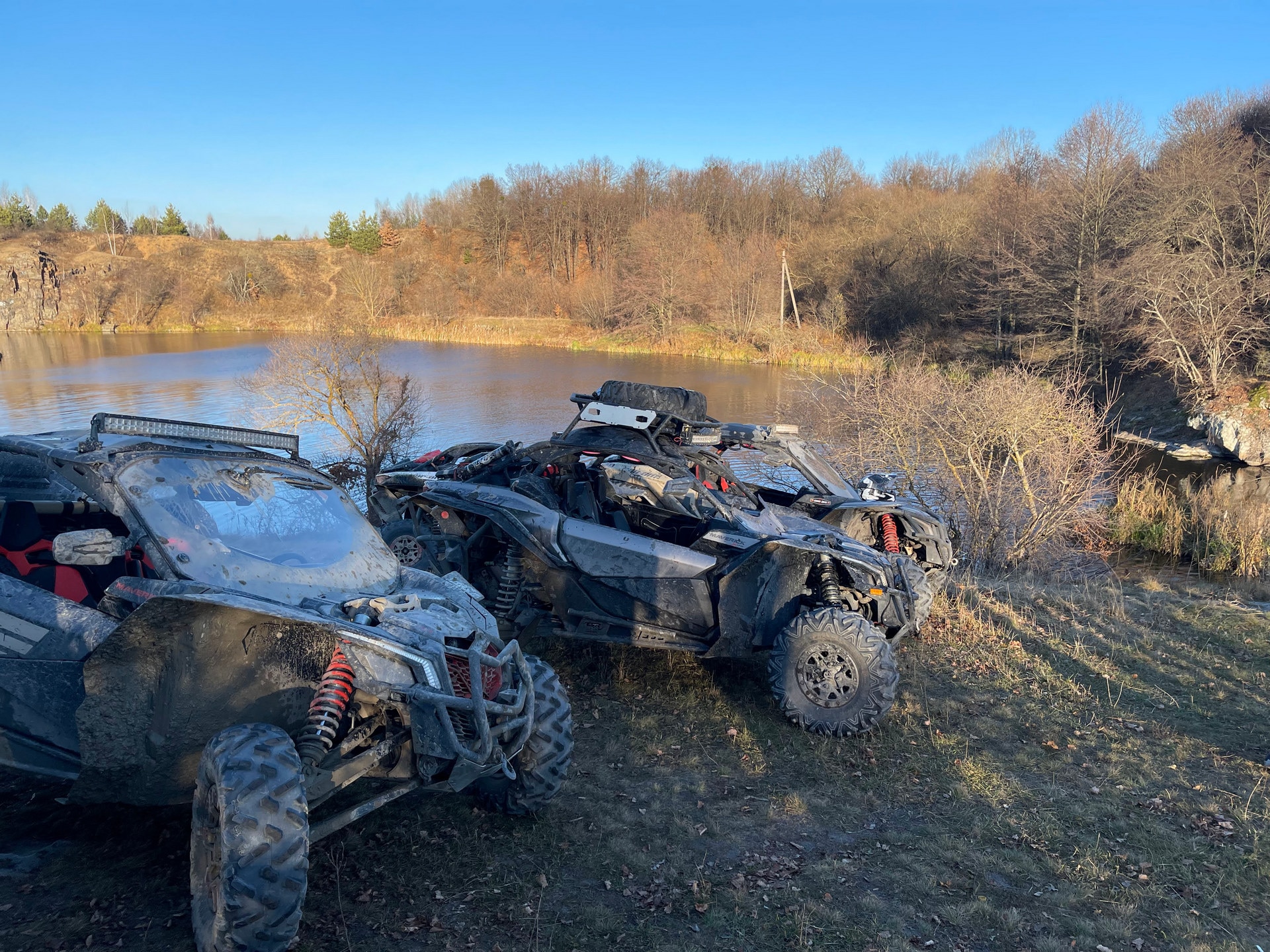 Осенний квадро-пробег Can-Am Off-road Житомир