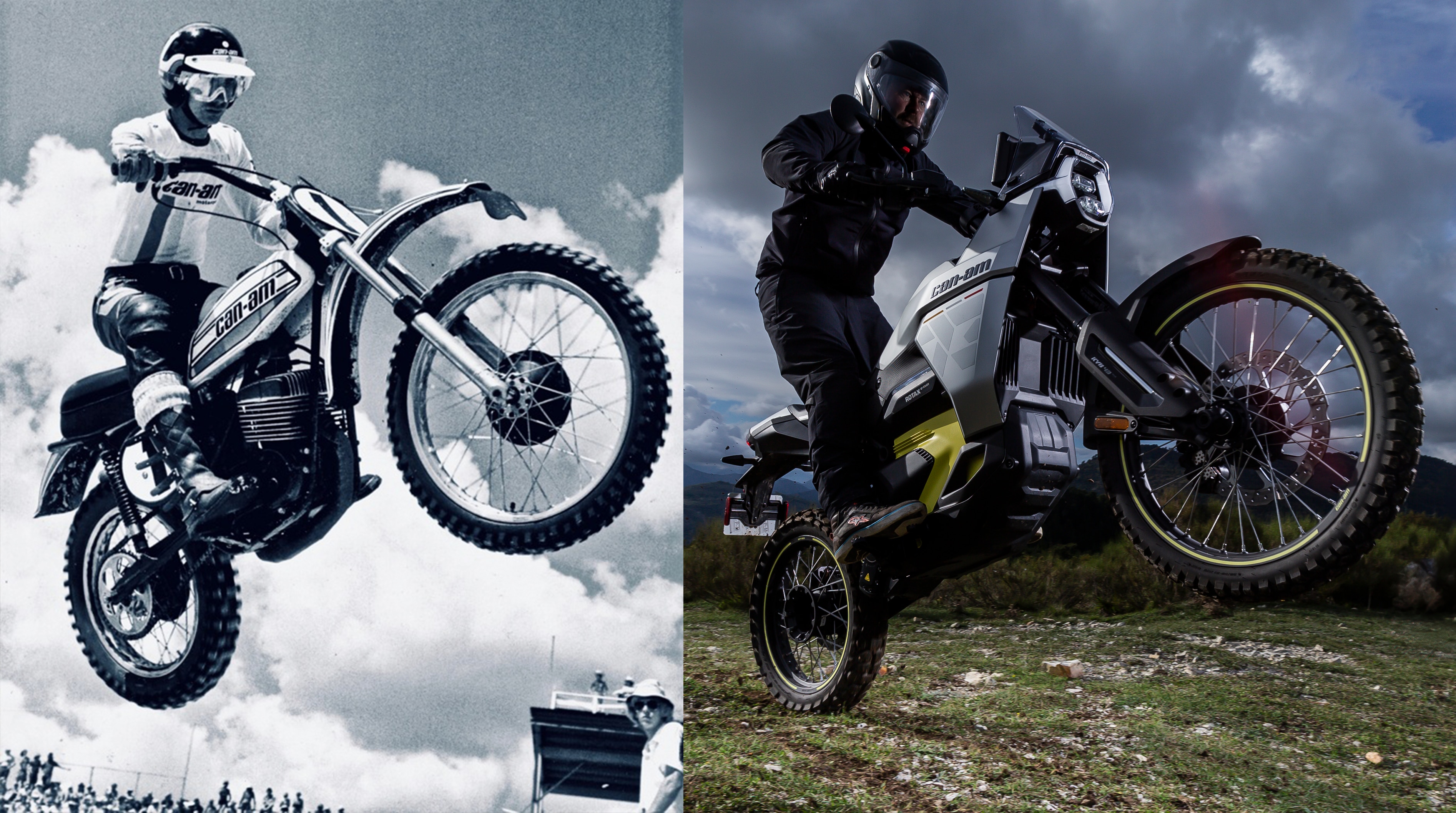 Can-Am legendák bemutatkozása a siroki World Bike Week-en