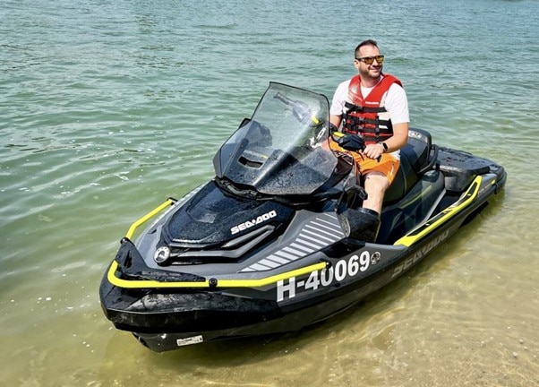 Kiss Norbi egy Sea-Doo Explorer Pro-val akarja felfedezni a Dunát Ulmtól Pestig