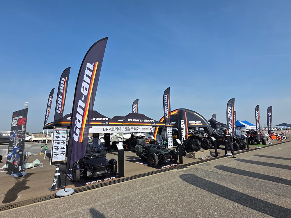 케모페 K MOTO FESTA 캔암코리아 성공적으로 마무리!