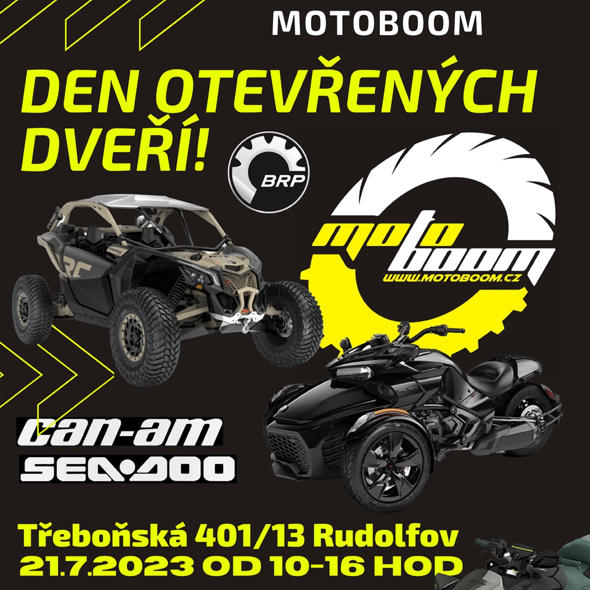 Den otevřených dveří v MOTOBOOM