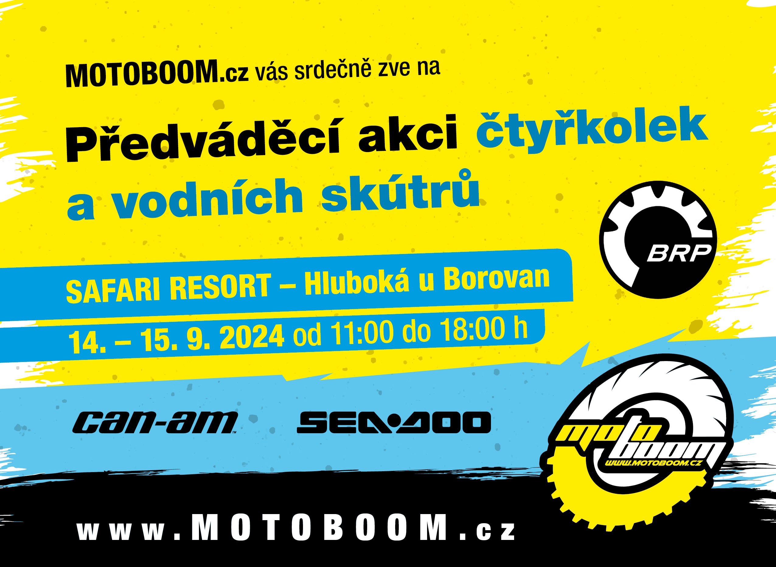Předváděcí akce SAFARI RESORT MOTOBOOM