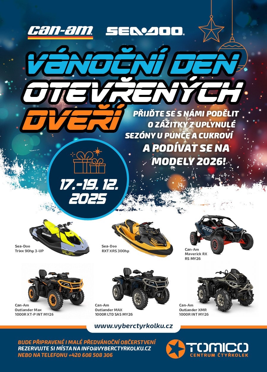 Pozvánka na Vánoční dny otevřených dveří v TOMIC GROUP s.r.o.