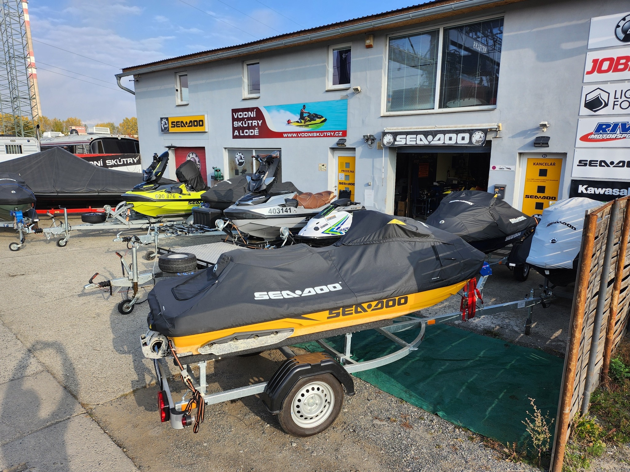 Sea-Doo dealership Prague