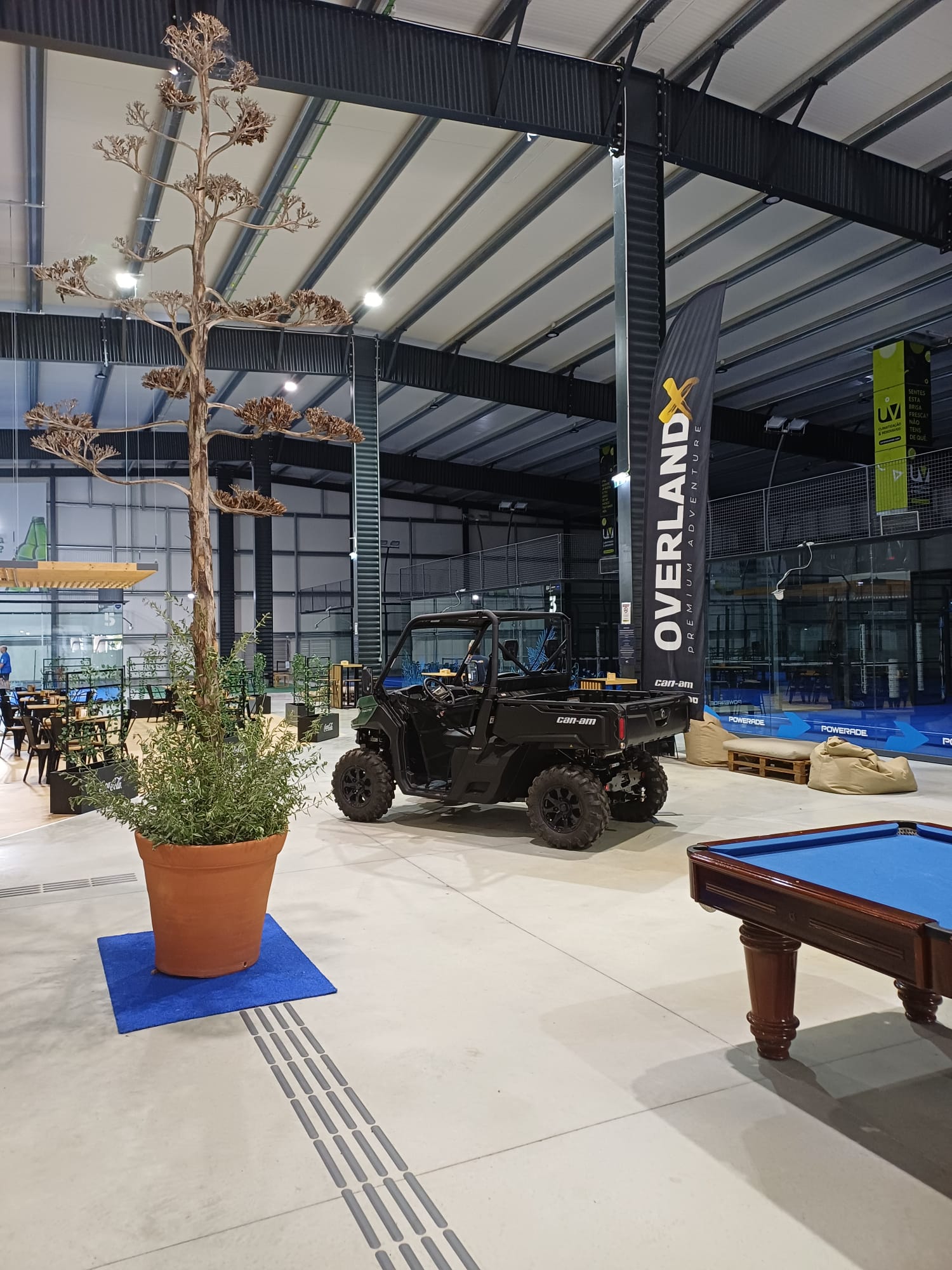 EXPOSIÇÃO CAN-AM NO MONSARAZ PADEL CLUB 